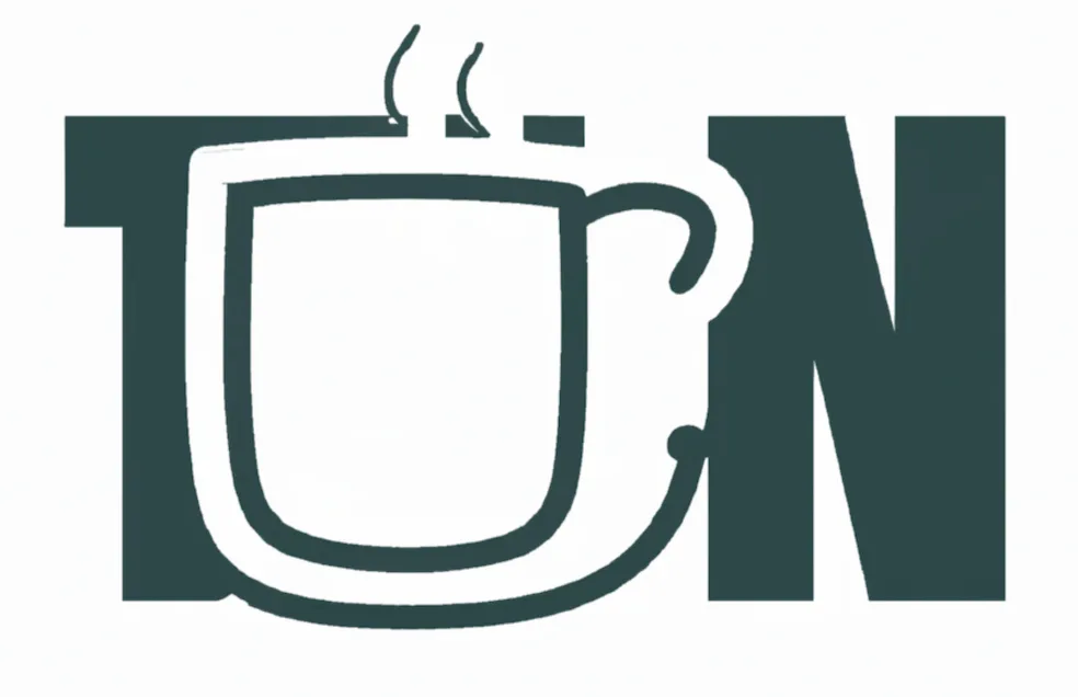 TODO Notifier logo: the letters T and N with a steaming cup